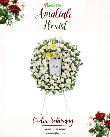 Krans Bunga Duka Kalijering