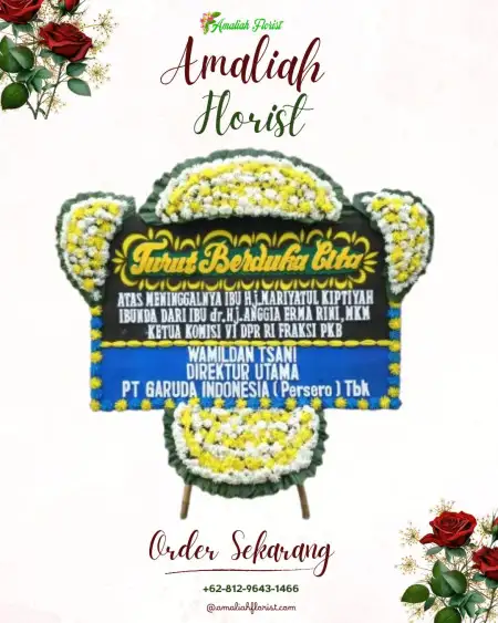 Papan Bunga Duka Kalijering